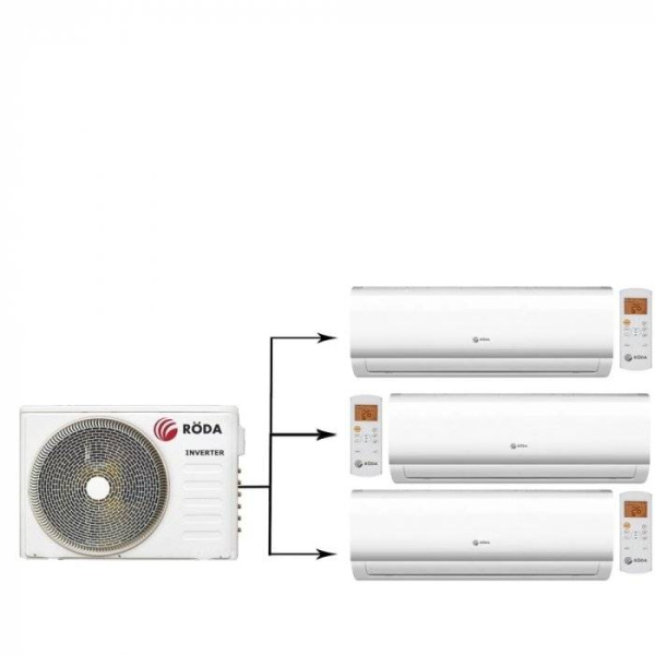 Roda RUI-3M27BB/RSI-M07WB*3шт / Кондиционеры