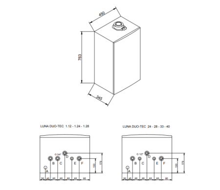 Baxi LUNA Duo-tec E 1.28