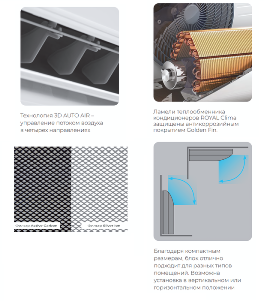 Royal Clima ES-F 18HRN/ES-E 18HN / Кондиционеры