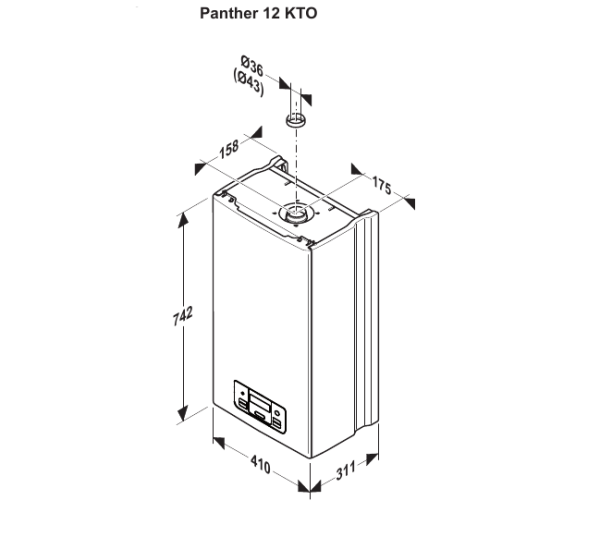 Protherm Пантера 12КТО (0010015240)