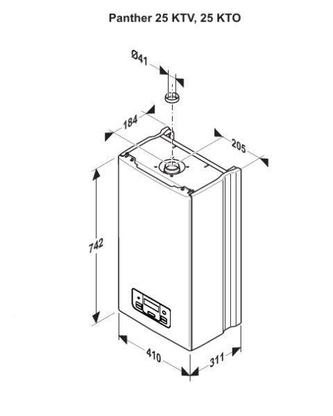 Protherm Пантера 25 КТО (0010015242)