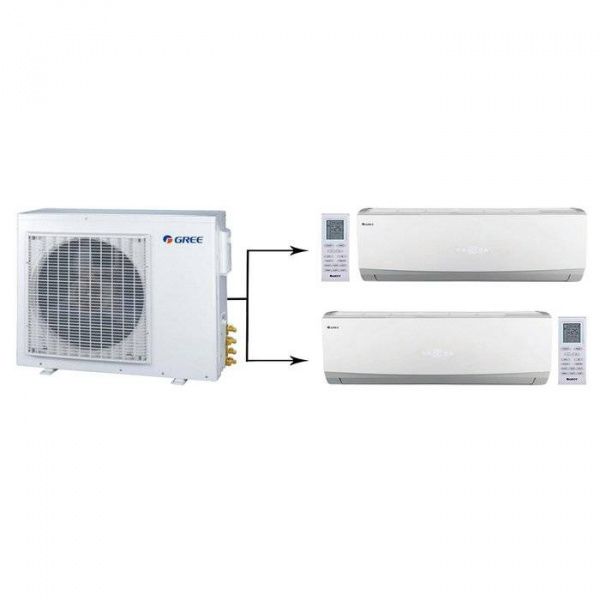 Gree GWHD(18)NK3KO(LCLH)/GWH(07)QB-K3DNC2G/I*2 / Кондиционеры