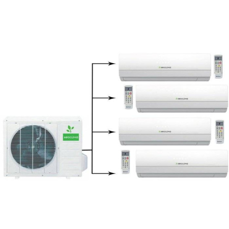 Neoclima NUM-36Q4/NS-09W*4шт / Кондиционеры