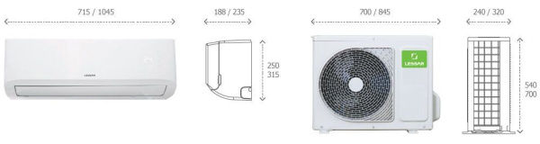 Lessar LS/LU-H12KPA2 / Кондиционеры